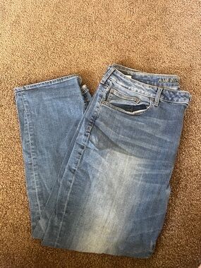 American Eagle Outfitters Men’s Light Wash Blue Straight Jeans